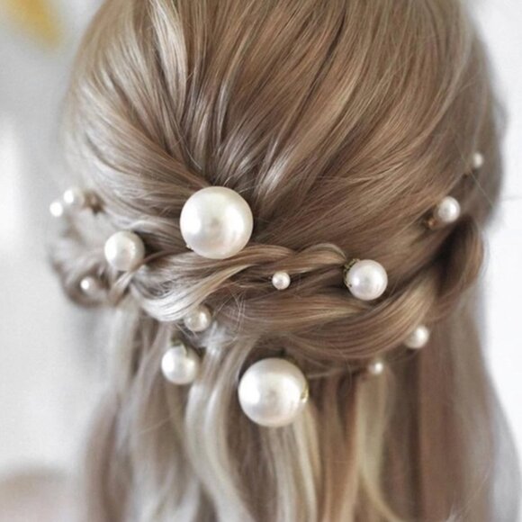 ✨ 18-Piece Pearl Hair Pin Set – Brand New ✨ - Picture 2 of 4